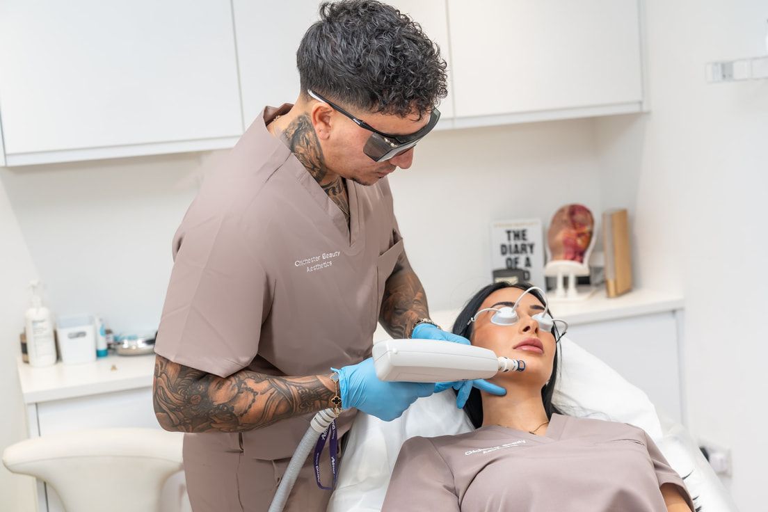 Laser treatment in a Group clinic