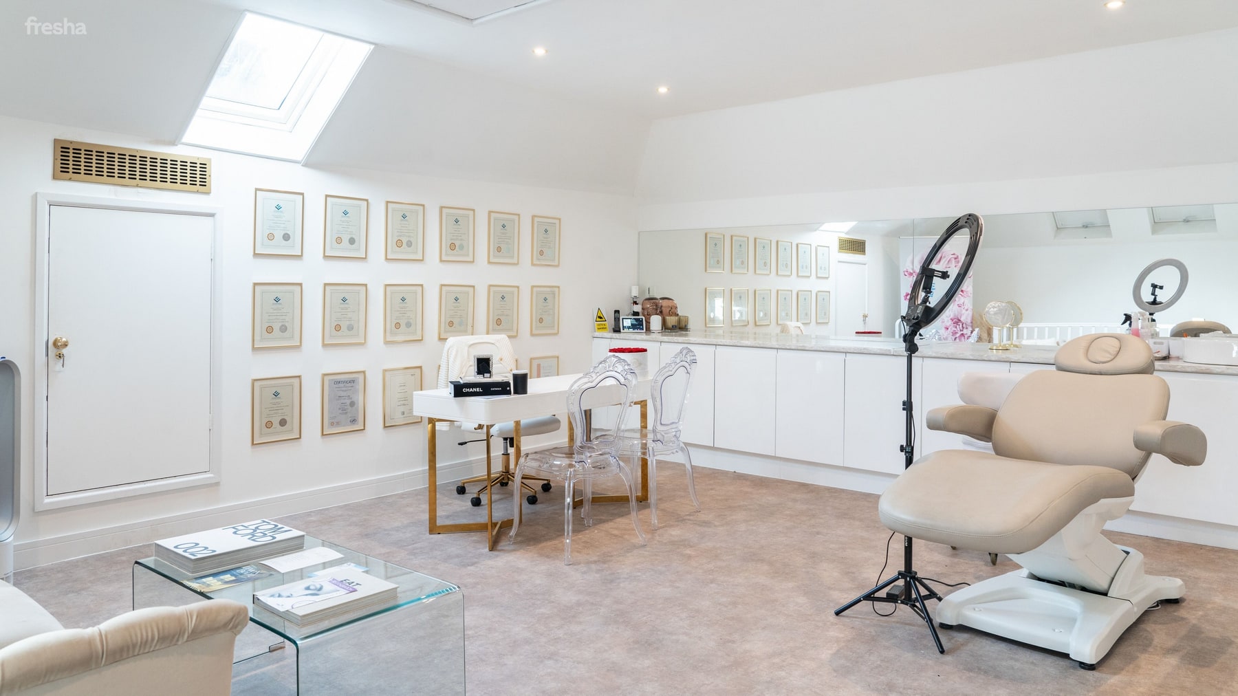 Treatment room at the Chichester clinic
