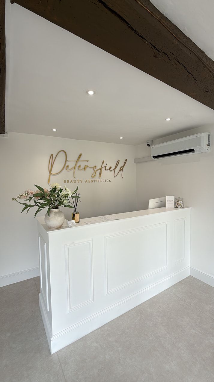 Reception at the Petersfield clinic