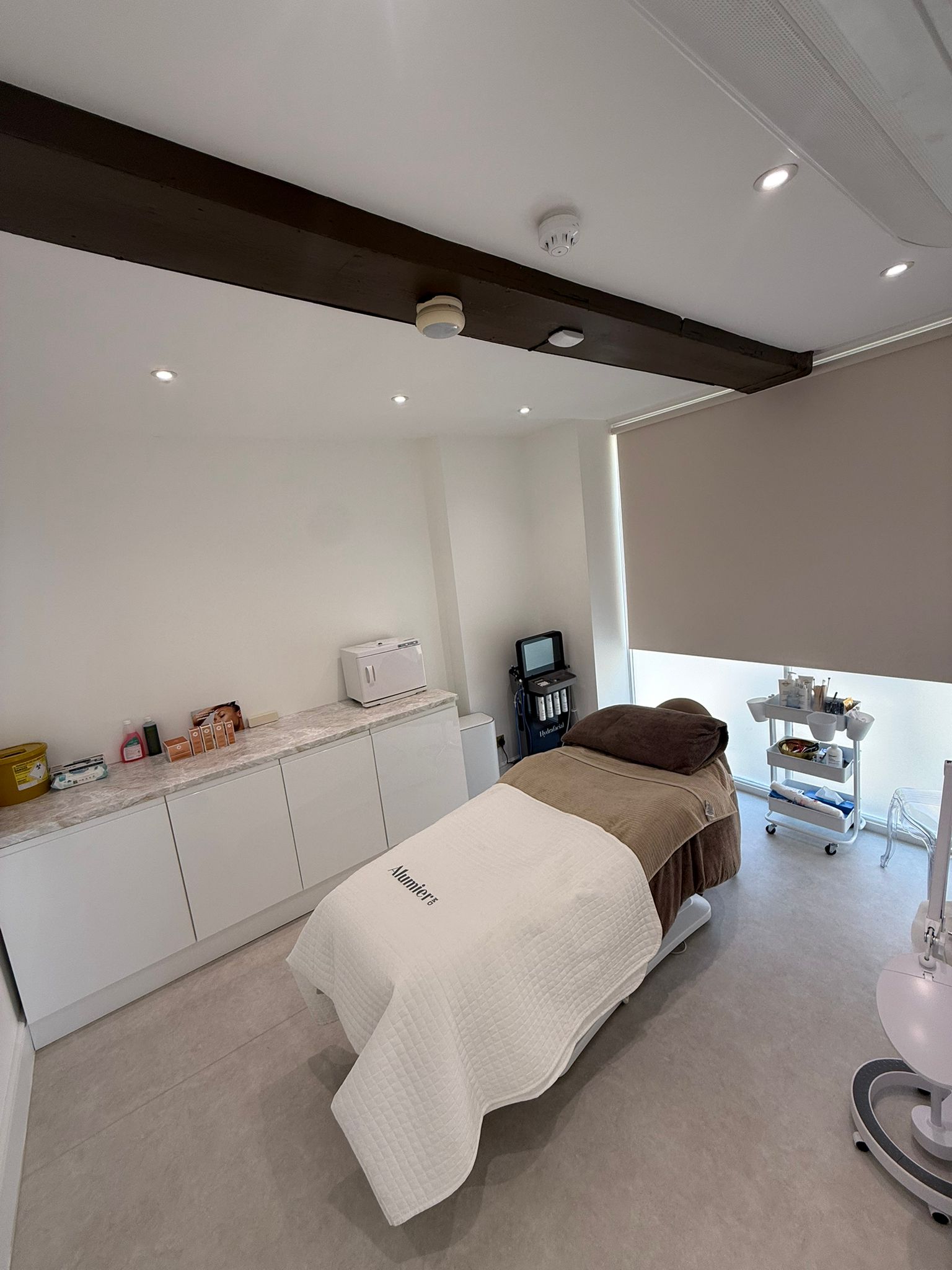 Treatment room at the Petersfield clinic