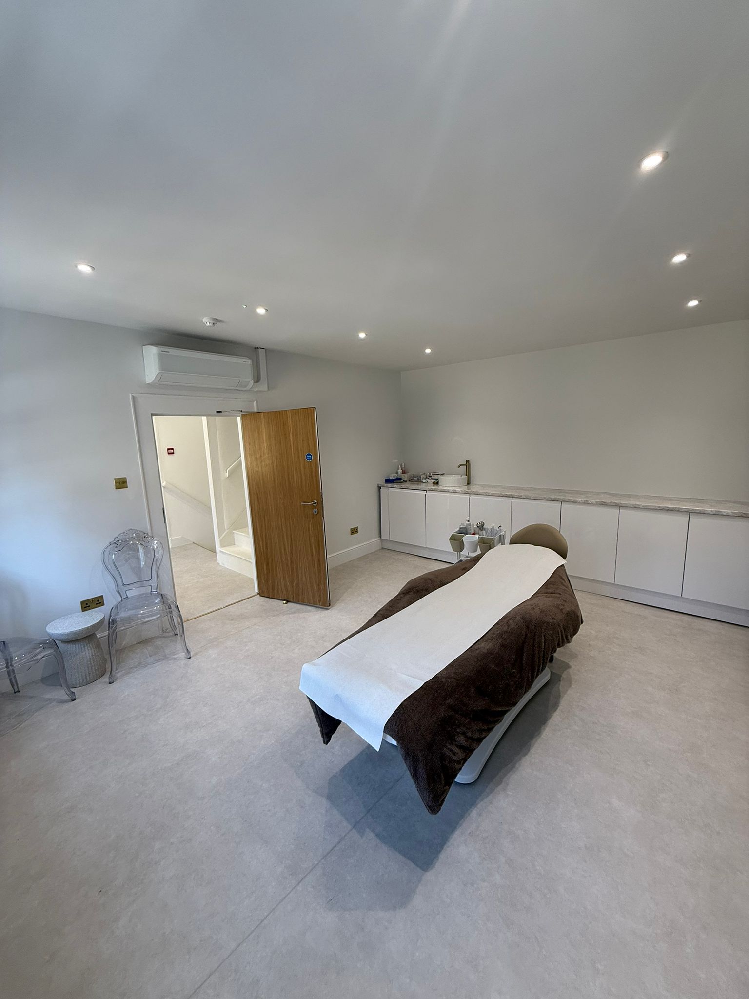 Treatment room at the Petersfield clinic