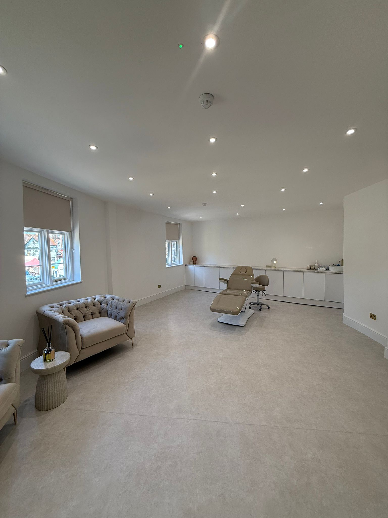 Treatment room at the Petersfield clinic